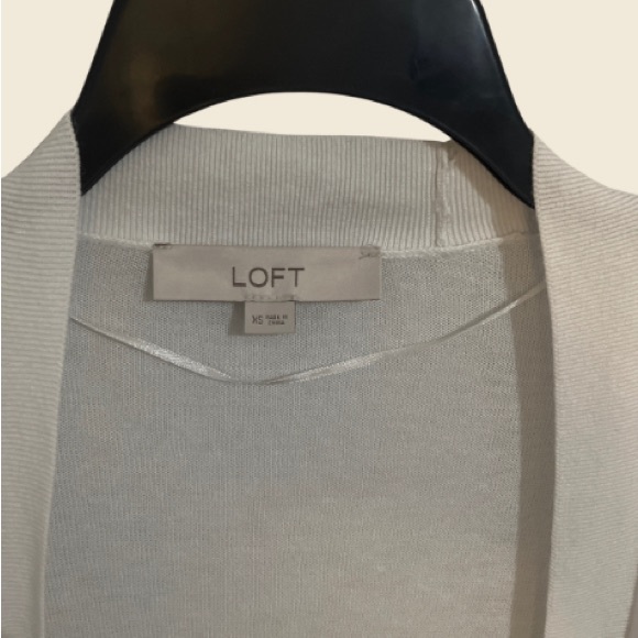 Loft Oversized Lightweight Open Cardigan Size XS - Picture 2 of 3